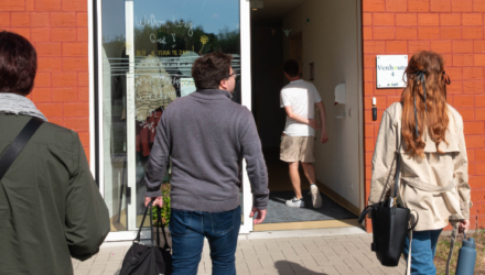 Voluit kreeg bezoek vanuit Canada over de vloer!